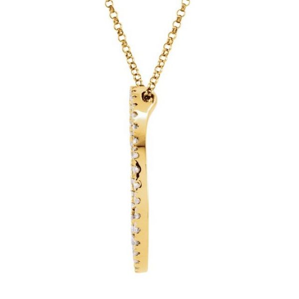 Mykonos Circle Pendant with Chain Necklace - Image 2