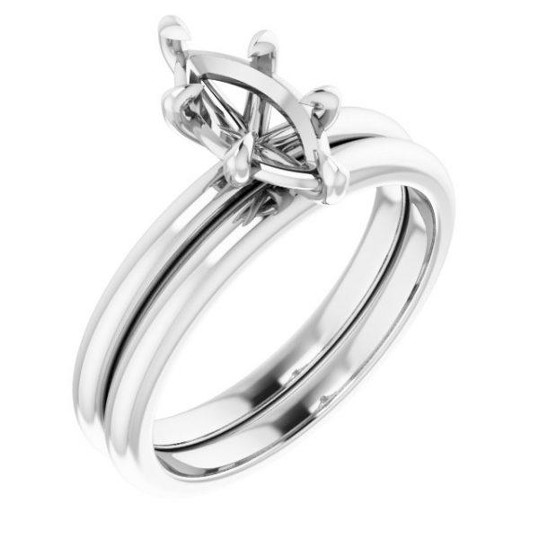 Star Marquise Engagement Ring - Image 6