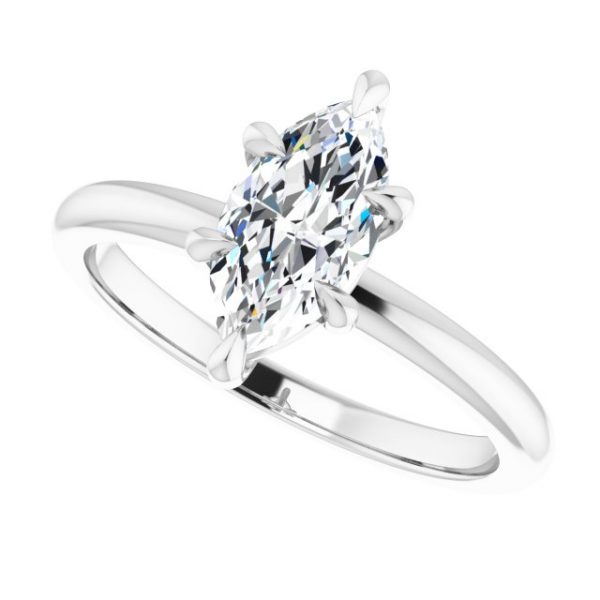 Star Marquise Engagement Ring - Image 5