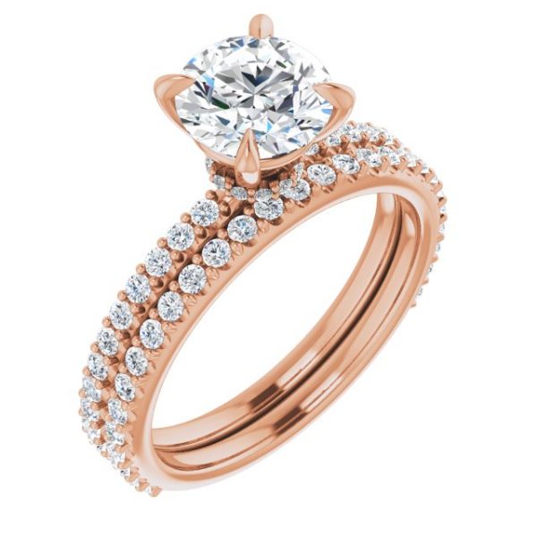 Nitida Glam Round Engagement Ring - Image 6
