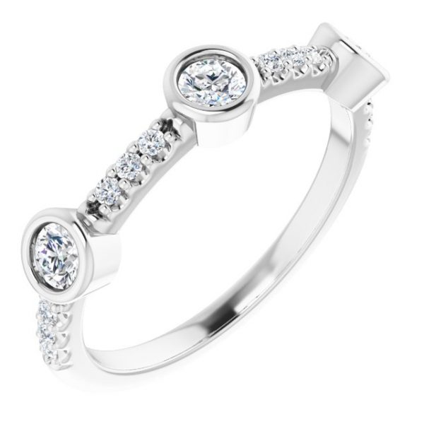 Trio Diamonds Ring